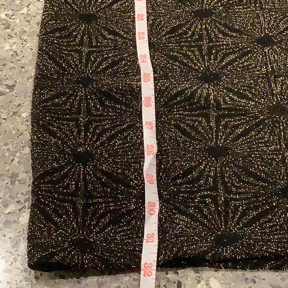 Womens gold metallic dress - Picture 4 of 4